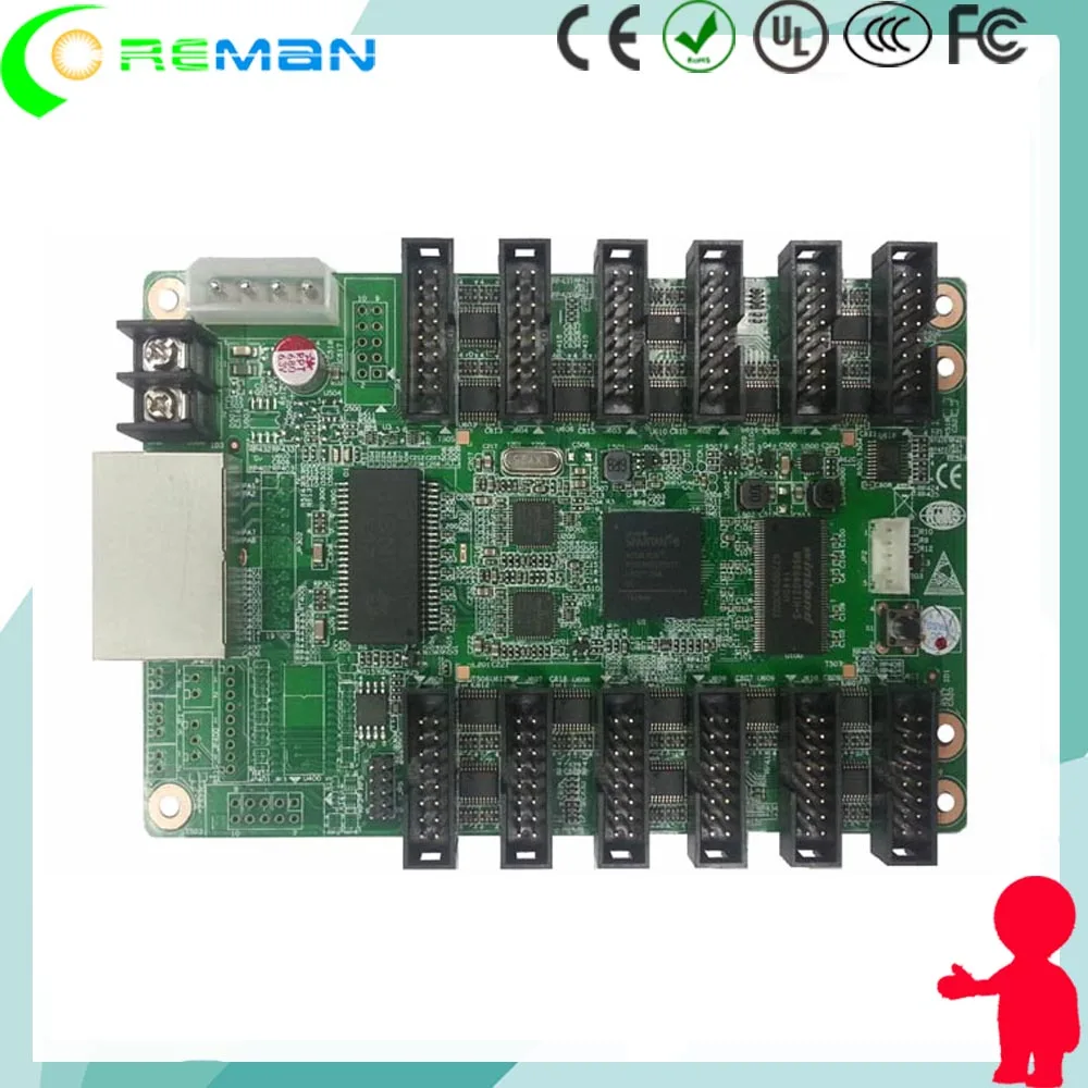 Synchronous led display screen receiving card / hub75 Linsn 908M receiving card / 16PIN 256*256 led sign board controller
Synchronous led display screen receiving card / hub75 Linsn 908M receiving card / 16PIN 256*256 led sign board controller
