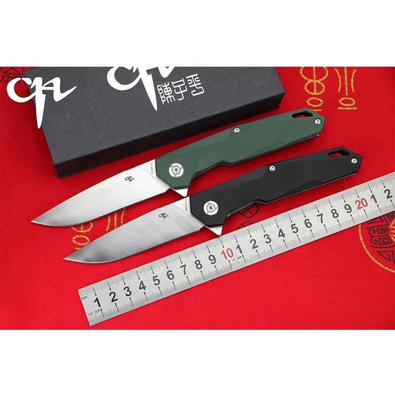 CH1047G10 D2 blade G10 handle Flipper folding knife Outdoor camping hunting pocke fruit knives EDC tools Survival Gift Switzerla
CH1047G10 D2 blade G10 handle Flipper folding knife Outdoor camping hunting pocke fruit knives EDC tools Survival Gift Switzerla