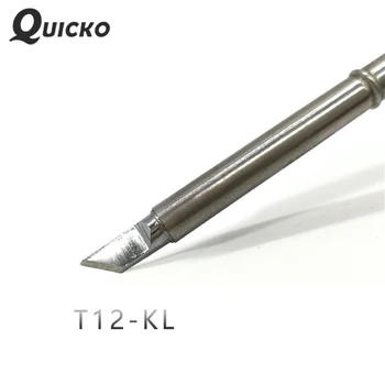 QUICKO T12-KL Shape K Series Electronic Soldering Tips 70W Iron Solder Tip Welding Tools for FX907/9501 Handle 7s melt tin
QUICKO T12-KL Shape K Series Electronic Soldering Tips 70W Iron Solder Tip Welding Tools for FX907/9501 Handle 7s melt tin