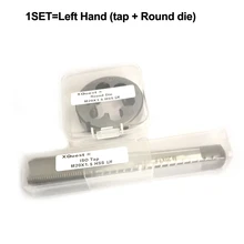 2pcs Left Hand Tap and die set M3 M4 M5 M6 LH Metric Fine Thread Straight Flute taps Round Dies Suit M8 M10 M12 M14 M16 M18 M20 2pcs Left Hand Tap and die set M3 M4 M5 M6 LH Metric Fine Thread Straight Flute taps Round Dies Suit M8 M10 M12 M14 M16 M18 M20