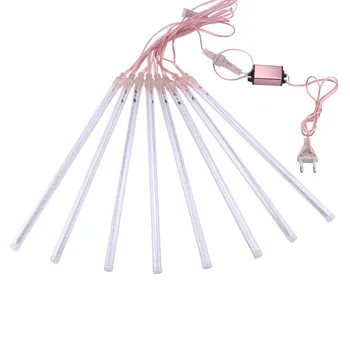 LED Meteor Rain Light 30cm 50cm 80cm 8 Tubes SMD2835 Christmas Tree Lights Lighting Lamp AC 110V-240V for Outdoor Garden 50PCS 
LED Meteor Rain Light 30cm 50cm 80cm 8 Tubes SMD2835 Christmas Tree Lights Lighting Lamp AC 110V-240V for Outdoor Garden 50PCS