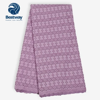 Bestway African Polish Plain Swiss Voile Lace Fabric LiLac Color Dry Cotton Eyelet Lace For Men's/Women's Fabric In Switzerland
Bestway African Polish Plain Swiss Voile Lace Fabric LiLac Color Dry Cotton Eyelet Lace For Men's/Women's Fabric In Switzerland