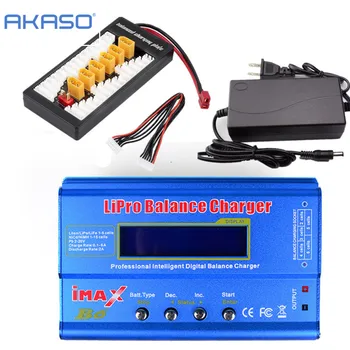 AKASO iMAX B6 LCD Screen Digital RC Lipo NiMh Battery Balance Charger + XT60 / T Plug Adaptor Board 2-6S + 12v 6A Power Adapter
AKASO iMAX B6 LCD Screen Digital RC Lipo NiMh Battery Balance Charger + XT60 / T Plug Adaptor Board 2-6S + 12v 6A Power Adapter