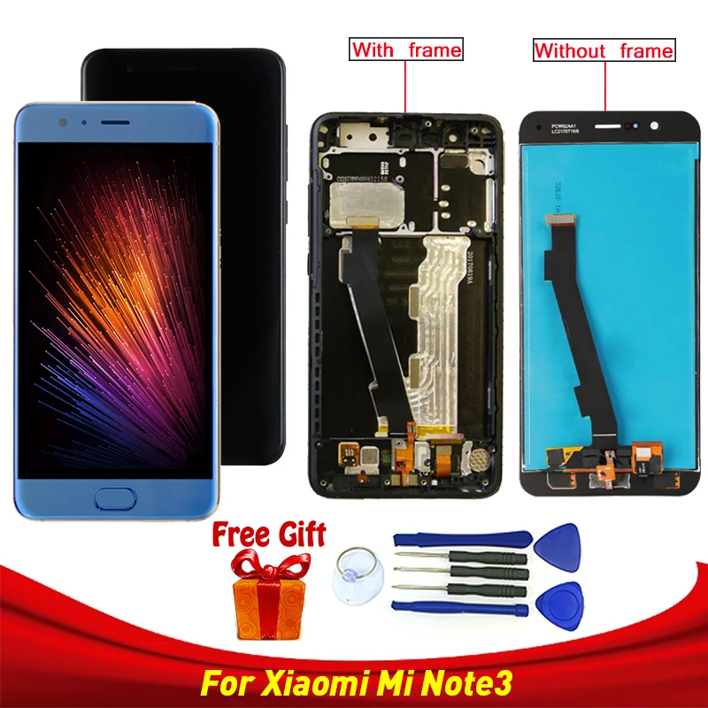 For Xiaomi Mi Note 3 LCD display touch screen digitizer assembly For Xiaomi Note 3 display LCD touch screen replacement
For Xiaomi Mi Note 3 LCD display touch screen digitizer assembly For Xiaomi Note 3 display LCD touch screen replacement