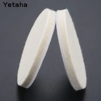 2Pc 3" 75mm White Plush Wool Felt Polishing Pads Car Buffing Wax Round Wheel Disk Sheets For Car Cleaning Metals Glass Polishing
2Pc 3" 75mm White Plush Wool Felt Polishing Pads Car Buffing Wax Round Wheel Disk Sheets For Car Cleaning Metals Glass Polishing