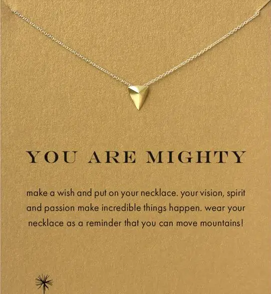 Simple Triangle Necklace Pendant Good Luck Plain Spirit Necklace for Women Girl Geometric Choker Chain Jewelry with Card
Simple Triangle Necklace Pendant Good Luck Plain Spirit Necklace for Women Girl Geometric Choker Chain Jewelry with Card