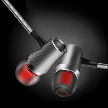 Original In-ear Earphone Metal Heavy Bass Sound Quality Music Headset HIFI Stereo Earbuds Wired Earphones For Mp3 Mobile Phone
Original In-ear Earphone Metal Heavy Bass Sound Quality Music Headset HIFI Stereo Earbuds Wired Earphones For Mp3 Mobile Phone