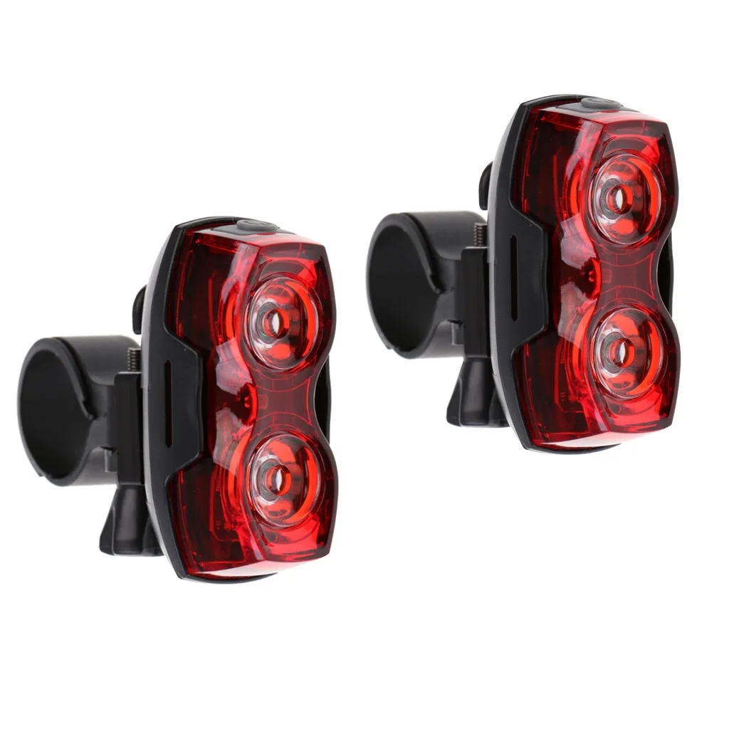 2Pcs LED Waterproof Bike Tail Light Bicycle Rear Warning Light Lamp 3 Modes with Mount Clip Bicycle Accessories Waterproof
2Pcs LED Waterproof Bike Tail Light Bicycle Rear Warning Light Lamp 3 Modes with Mount Clip Bicycle Accessories Waterproof
