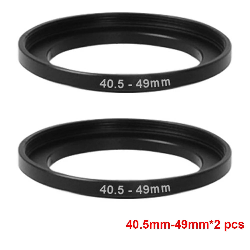 JUST NOW High-quality 2PCS 40.5-49MM Step-Up Ring Filter Adapter (40.5MM Lens to 49MM Accessory) (2 PCS Ring Filter Adapter)
JUST NOW High-quality 2PCS 40.5-49MM Step-Up Ring Filter Adapter (40.5MM Lens to 49MM Accessory) (2 PCS Ring Filter Adapter)