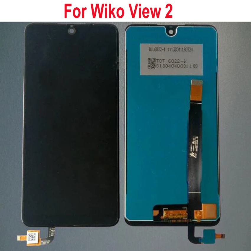 Best Quality Working 720X1528 6" LCD Display Touch Panel Screen Digitizer Assembly For Wiko view 2 View2 Phone Sensor Parts
Best Quality Working 720X1528 6" LCD Display Touch Panel Screen Digitizer Assembly For Wiko view 2 View2 Phone Sensor Parts