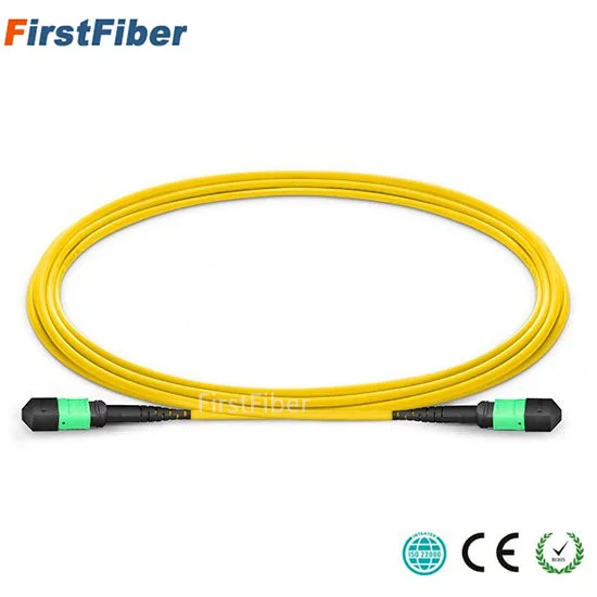 10m MPO Fiber Patch Cable APC UPC jumper Female to 12 Core SM Cord Single Mode Trunk Type A BC | Мобильные телефоны и