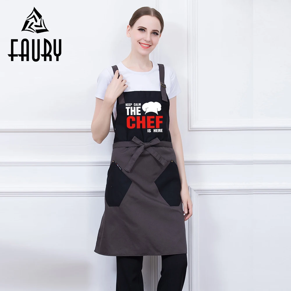 New Printed Chef Work Wear Aprons Patchwork Halter Neck Adjustable Strappy BBQ Home Cooking Waiter Anti-dirty Long Apron Uniform
New Printed Chef Work Wear Aprons Patchwork Halter Neck Adjustable Strappy BBQ Home Cooking Waiter Anti-dirty Long Apron Uniform