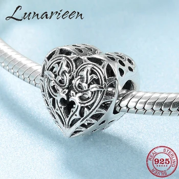 Hot sale 925 Sterling Silver Splendid life Heart beads Fit Original Charms Pandora Bracelet Bangles Jewelry making
Hot sale 925 Sterling Silver Splendid life Heart beads Fit Original Charms Pandora Bracelet Bangles Jewelry making