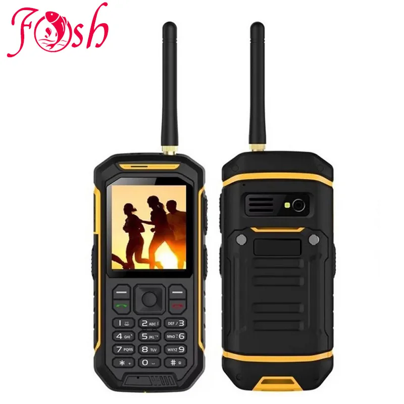 XENO X6 UHF Walkie Talkie прочный с IP68 мобильный телефон доказательство д 'Функция 2500 мАч 2 4