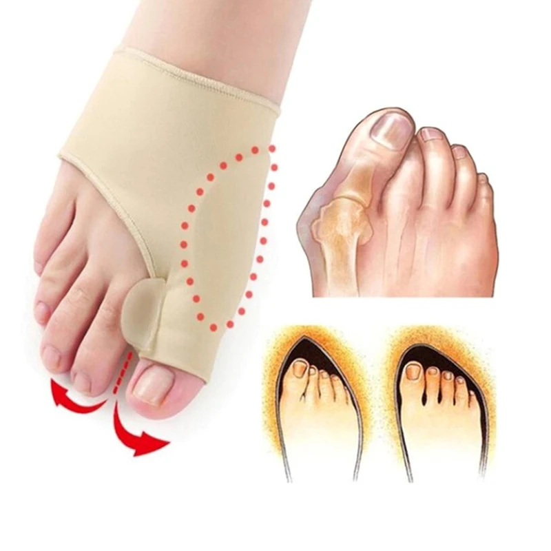 1Pair Gel Foot Care Tool Bunion Corrector Bone Big Toe Protector Hallux Valgus Straightener Toe Spreader Pedicure
1Pair Gel Foot Care Tool Bunion Corrector Bone Big Toe Protector Hallux Valgus Straightener Toe Spreader Pedicure