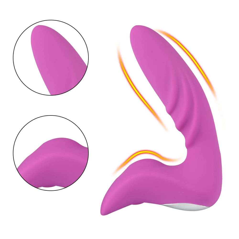 Silicone Remote Anal Vibrating Dildo Butt Plug Adult Sex Toys Anus Plug Sex Toys For Men 12 Speed Vibration Bullet Adult Product (4)