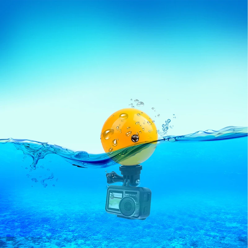 Underwater Camera Floating Buoyancy Ball float Swimming selfie Mount for OSMO Action Video Sports camera Accessories
Underwater Camera Floating Buoyancy Ball float Swimming selfie Mount for OSMO Action Video Sports camera Accessories