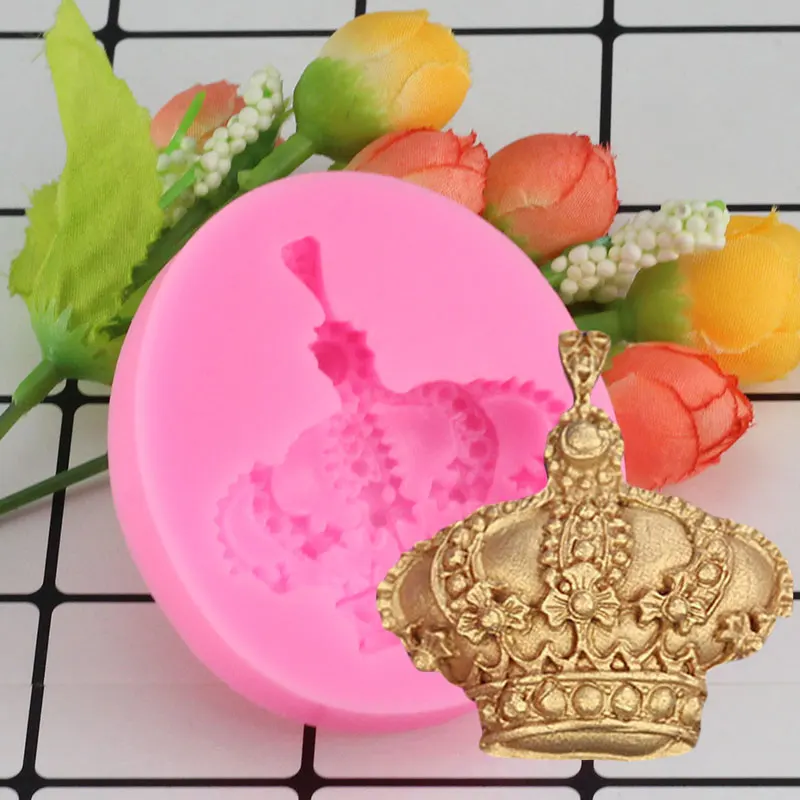 Crowns From Princess Queen 3D Silicone Mold Fondant Cake Cupcake Decorating Tools Clay Resin Candy Fimo Super Sculpey
Crowns From Princess Queen 3D Silicone Mold Fondant Cake Cupcake Decorating Tools Clay Resin Candy Fimo Super Sculpey
