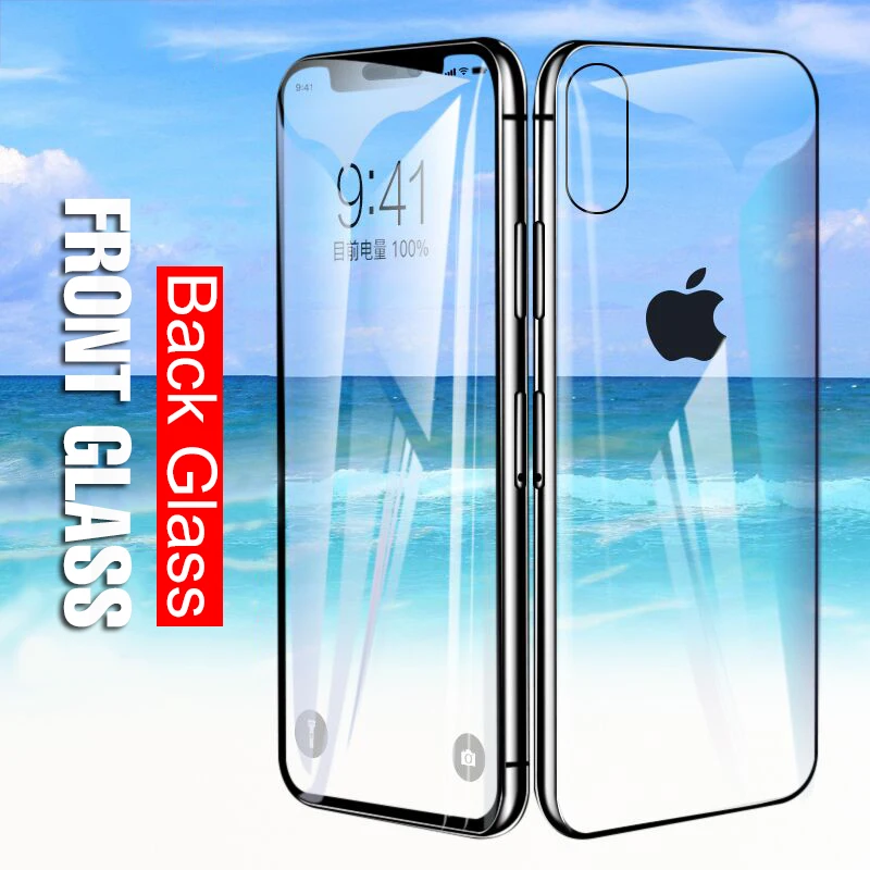 9H 0.26mm Protective Glass For IPhone X XR XS MAX Tempered Glass Back Film On For IPhone X XR MS MAX Screen Protector Glass Film
9H 0.26mm Protective Glass For IPhone X XR XS MAX Tempered Glass Back Film On For IPhone X XR MS MAX Screen Protector Glass Film