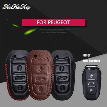Genuine Leather Car Key Case Cover For Peugeot 206 307 308 207 407 408 208 2008 508 406 3008 Smart Car Key Shell 3 Button Key
Genuine Leather Car Key Case Cover For Peugeot 206 307 308 207 407 408 208 2008 508 406 3008 Smart Car Key Shell 3 Button Key