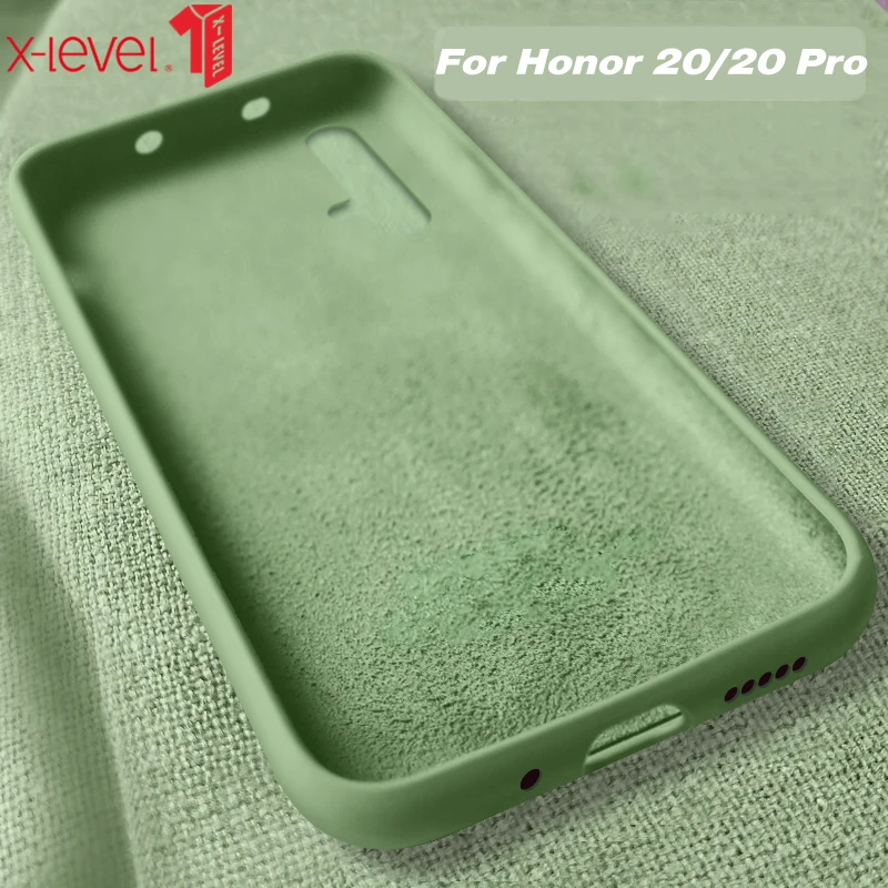 X-level For Huawei Honor 20 Pro Case Soft Liquid Silicone Rubber Original Back Phone Cover For Huawei Honor 20 Lite Case
X-level For Huawei Honor 20 Pro Case Soft Liquid Silicone Rubber Original Back Phone Cover For Huawei Honor 20 Lite Case