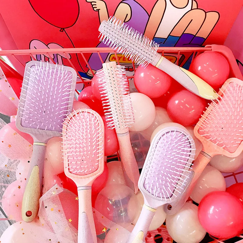 1Pcs Girl pink Massage Airbag Wooden Comb Bamboo Hair Vent Brush Brushes Hair Care and Beautiful SPA Massager Hair comb
1Pcs Girl pink Massage Airbag Wooden Comb Bamboo Hair Vent Brush Brushes Hair Care and Beautiful SPA Massager Hair comb