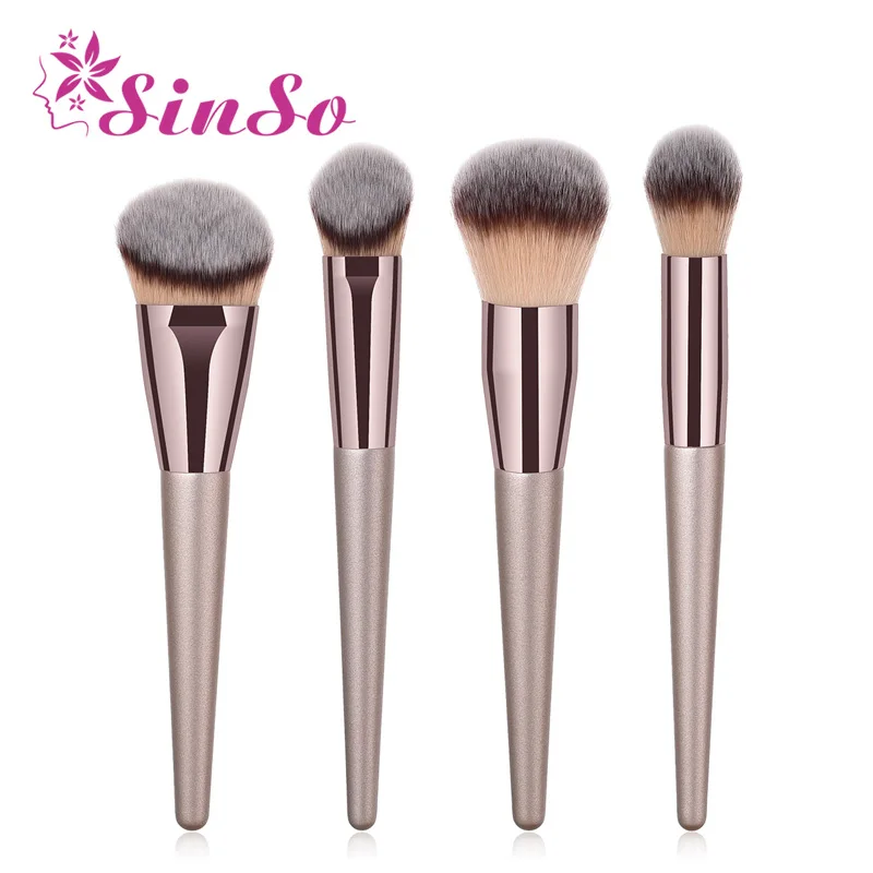 SinSo 4pcs Makeup Brushes Set Wooden Handle Make Up Brushes High Quality Foundation Blending Powder Blush Cosmetic Brush Tools
SinSo 4pcs Makeup Brushes Set Wooden Handle Make Up Brushes High Quality Foundation Blending Powder Blush Cosmetic Brush Tools
