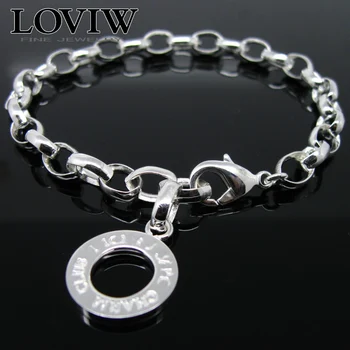925 Sterling Silver Link Chain Basic Bracelet,Europe Thomas Style Jewelry For Women girls,2018 new Gift ,Basic charm bracelets
925 Sterling Silver Link Chain Basic Bracelet,Europe Thomas Style Jewelry For Women girls,2018 new Gift ,Basic charm bracelets