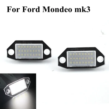 2Pcs 24SMD No Error LED Number License Plate Light Lamp For Ford Mondeo MK3 2000-2007
2Pcs 24SMD No Error LED Number License Plate Light Lamp For Ford Mondeo MK3 2000-2007