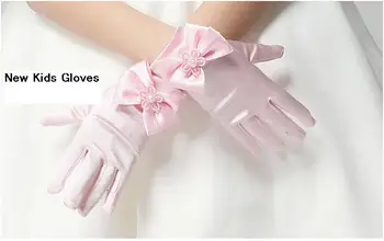 High Quality Elastic girls gloves Girls Satin With Bow Pearl Short Gloves Children Flower Girl gloves Kids gift
High Quality Elastic girls gloves Girls Satin With Bow Pearl Short Gloves Children Flower Girl gloves Kids gift