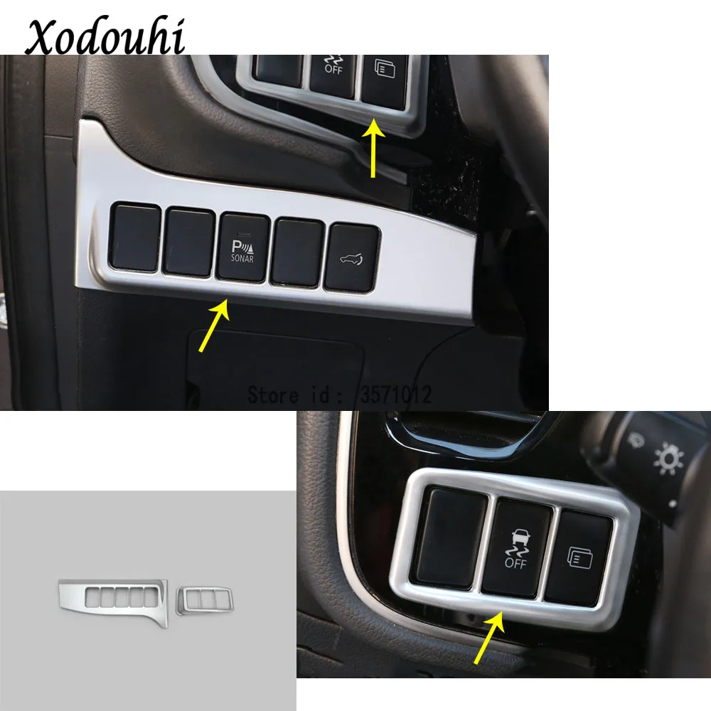 For Mitsubishi Outlander 2016 2017 2018 car detector stick styling ABS Chrome front head fog light switch button trim frame lamp
For Mitsubishi Outlander 2016 2017 2018 car detector stick styling ABS Chrome front head fog light switch button trim frame lamp