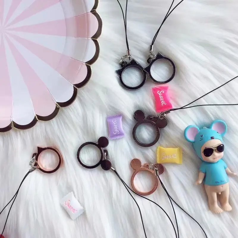 Universal Finger Ring short mobile phone rope lanyard Ring lanyard Anti-drop rope lanyard Strap Unique Pattern Cellphone Strap
Universal Finger Ring short mobile phone rope lanyard Ring lanyard Anti-drop rope lanyard Strap Unique Pattern Cellphone Strap