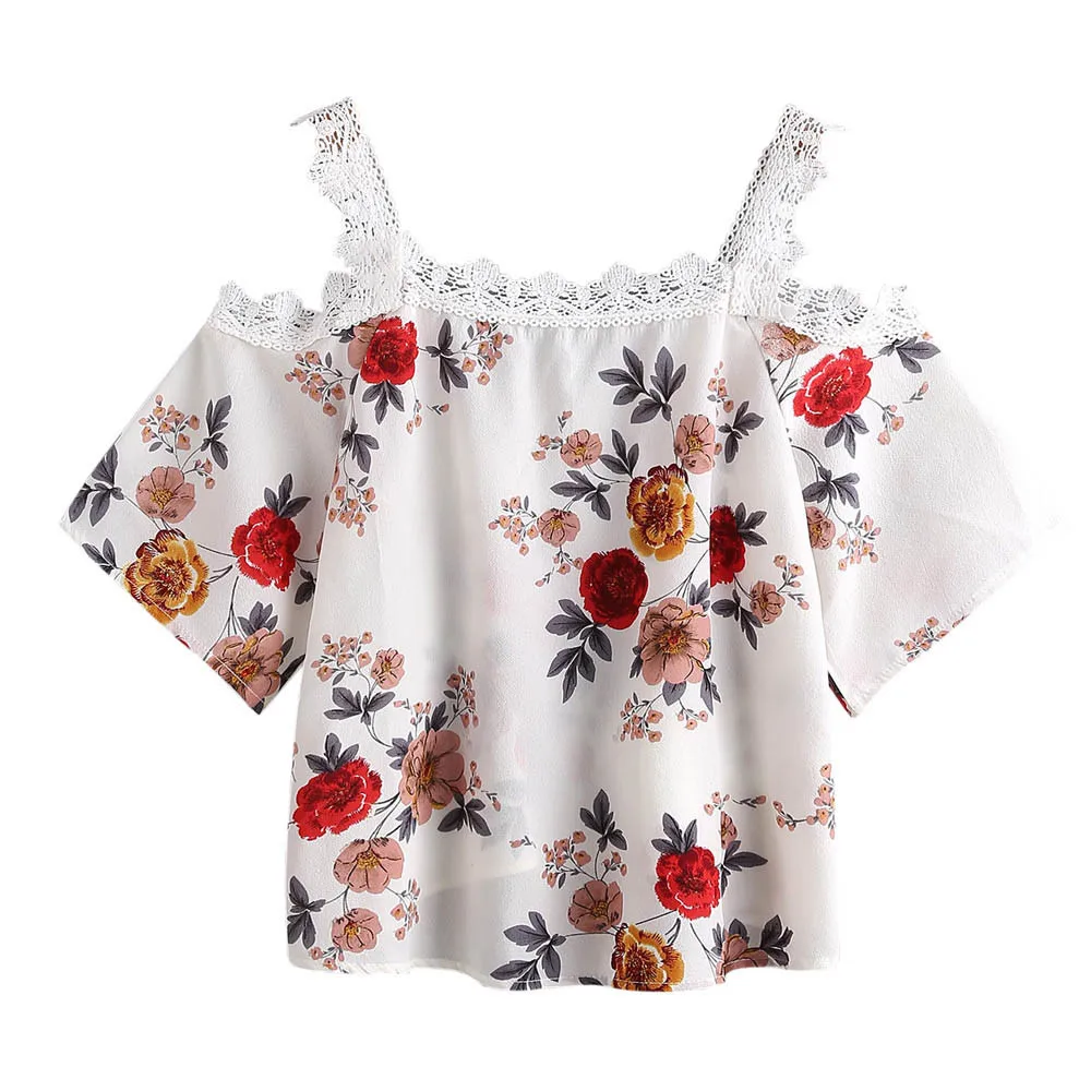 Free Ostrich 2019 Women Short Sleeve blouses Off Shoulder Lace Floral Blouses slash neck chiffon lace ladies blouse tops C2735
Free Ostrich 2019 Women Short Sleeve blouses Off Shoulder Lace Floral Blouses slash neck chiffon lace ladies blouse tops C2735