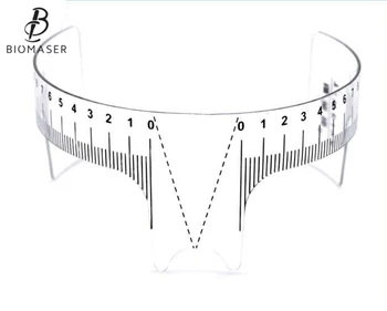 Biomaser Permanent Makeup Stencils Plastic Eyebrow Ruler Measure Tool Makeup Reusable Eyebrow Ruler Tool Measures
Biomaser Permanent Makeup Stencils Plastic Eyebrow Ruler Measure Tool Makeup Reusable Eyebrow Ruler Tool Measures