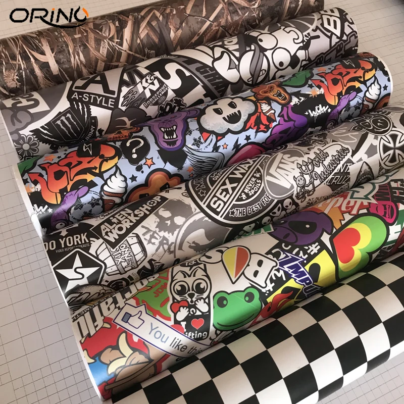 PVC Sticker Bomb Camo Vinyl Film Camouflage Vinyl Wrapping For Car Sticker Bike Console Computer Laptop Skin Scooter Motorcycle
PVC Sticker Bomb Camo Vinyl Film Camouflage Vinyl Wrapping For Car Sticker Bike Console Computer Laptop Skin Scooter Motorcycle