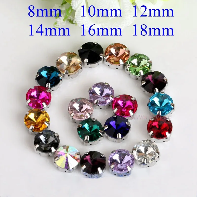 Glass Rhinestones! Satellite / Round Shape Diamond With Claw Sew On Strass Metal Base Buckle Crystal Stone Beads For Clothes
Glass Rhinestones! Satellite / Round Shape Diamond With Claw Sew On Strass Metal Base Buckle Crystal Stone Beads For Clothes