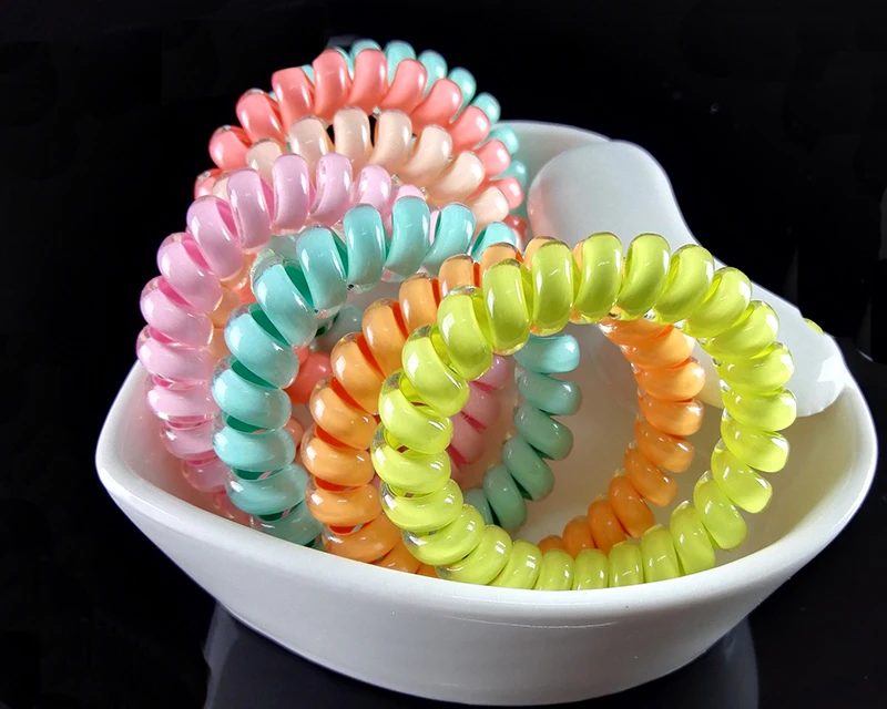 10pcs/lot Women Ladies Girls Hair Bands candy color Elastic Rubber Telephone Wire Style Hair Ties Plastic Rope Hair Accessories
10pcs/lot Women Ladies Girls Hair Bands candy color Elastic Rubber Telephone Wire Style Hair Ties Plastic Rope Hair Accessories