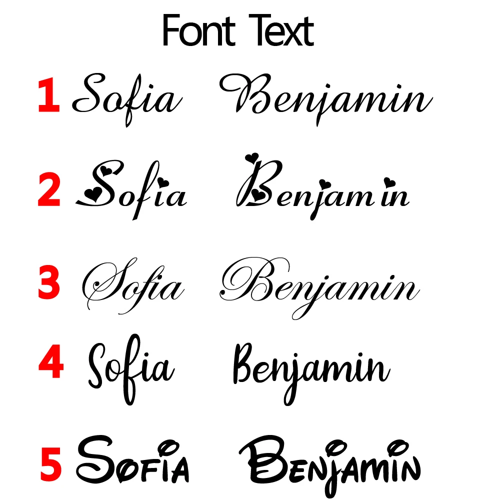 5 Font Personalized Name Decal Vinyl Wall Sticker For Kids Rooms Custom Names Baby Nursery Decals Princess Room House Decoration
5 Font Personalized Name Decal Vinyl Wall Sticker For Kids Rooms Custom Names Baby Nursery Decals Princess Room House Decoration