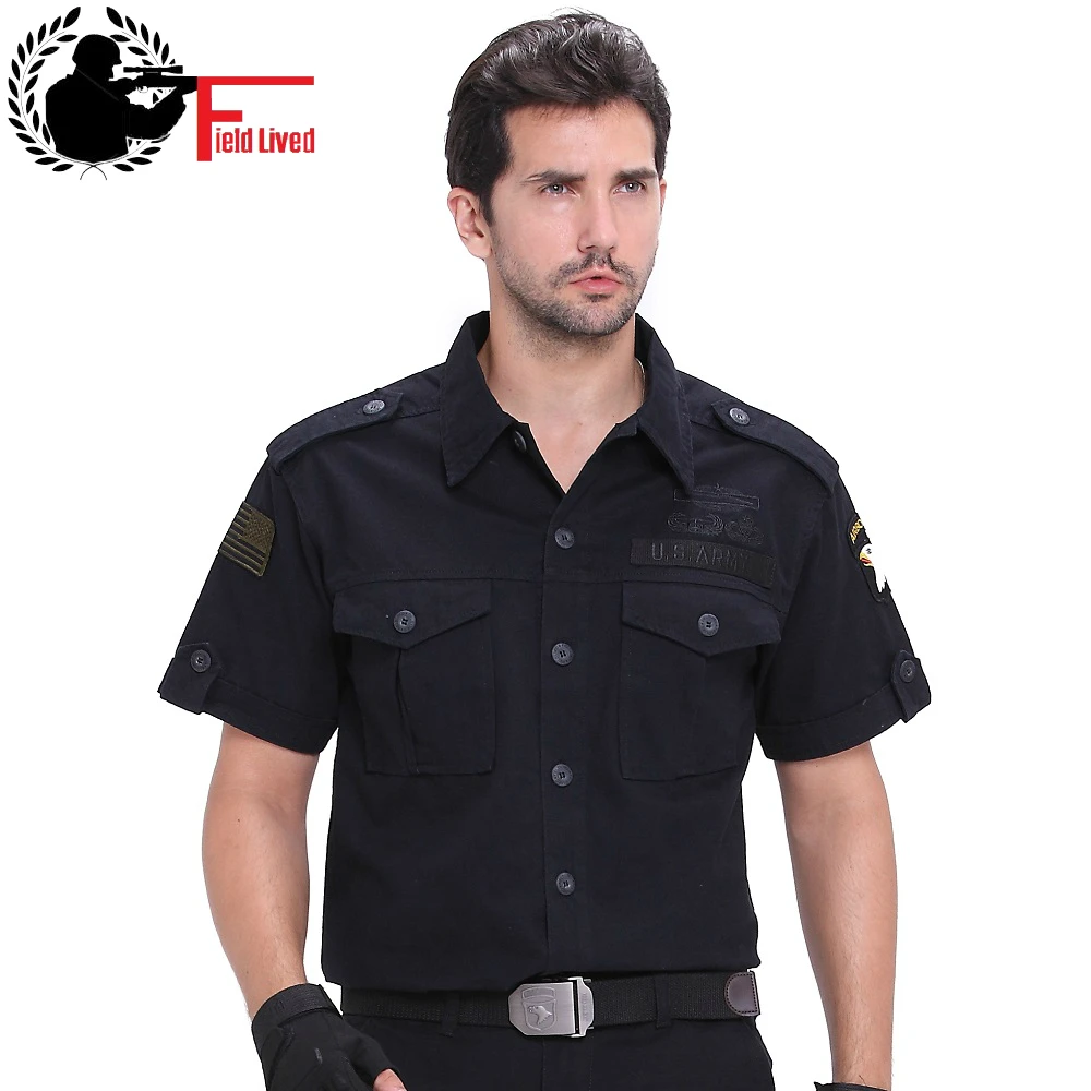 Airborne quality men's shirt us military style with epaulets short sleeve 100% cotton tactical shirt uniform male fashion 2019
Airborne quality men's shirt us military style with epaulets short sleeve 100% cotton tactical shirt uniform male fashion 2019