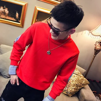Fashion New Men's Sweatshirt Trend Urban Fake Two-piece Clothes Multi-color Handsome Men's Shirt High Quality
Fashion New Men's Sweatshirt Trend Urban Fake Two-piece Clothes Multi-color Handsome Men's Shirt High Quality