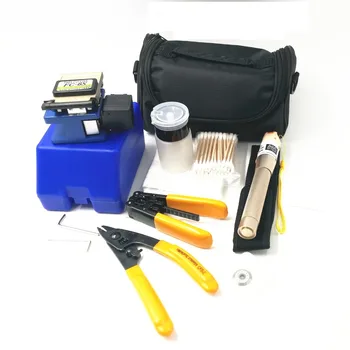FC-6S Optical Fiber Cleaver With waste box 10mW Visual Fault Locator FTTH cold tool fiber Clauss+Fibre stripping,cutter blade
FC-6S Optical Fiber Cleaver With waste box 10mW Visual Fault Locator FTTH cold tool fiber Clauss+Fibre stripping,cutter blade