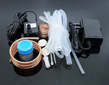 12 v laptop water small pump miniature brass silicone tube suite