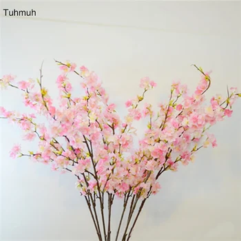 110cm Natural Silk Cherry Blossom for Wedding Decoration Arch Flower DIY Fake Cherry Trees Artificial Flowers 4 Branches
110cm Natural Silk Cherry Blossom for Wedding Decoration Arch Flower DIY Fake Cherry Trees Artificial Flowers 4 Branches