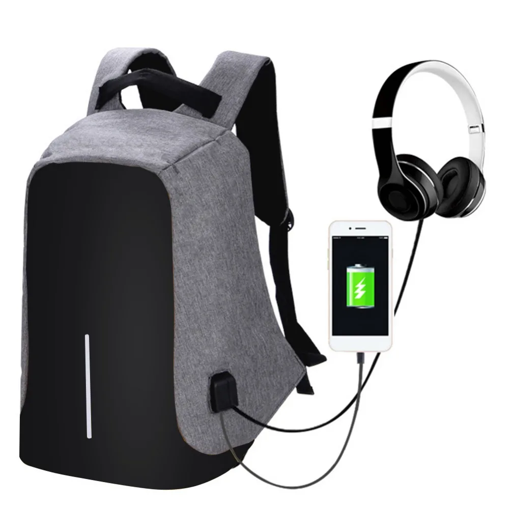New PU Multi-functional Anti-theft Leisure Computer Backpack external USB interface + headphone jack Oxford fabric and PU
New PU Multi-functional Anti-theft Leisure Computer Backpack external USB interface + headphone jack Oxford fabric and PU