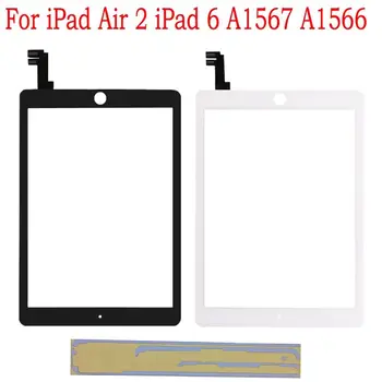 50 Pcs For iPad 6 Air 2 2nd Gen Touch Screen A1567 A1566 Touch Screen Digitizer Outer Panel Front Glass Sensor Replacement+DHL
50 Pcs For iPad 6 Air 2 2nd Gen Touch Screen A1567 A1566 Touch Screen Digitizer Outer Panel Front Glass Sensor Replacement+DHL