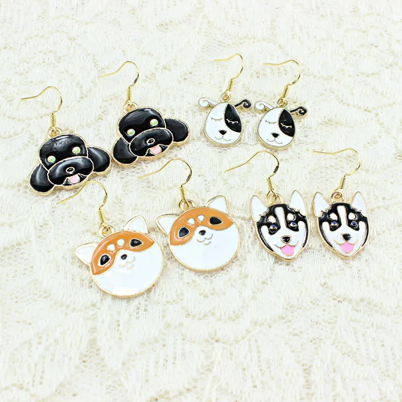 New HOT Trendy Super Cartoon Cute Pet Dog Puppy Husky Fun Animal Earrings For Women Gift Handmade
New HOT Trendy Super Cartoon Cute Pet Dog Puppy Husky Fun Animal Earrings For Women Gift Handmade