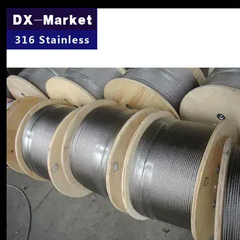 10mm wire rope , 2meter/lot , 7*19 , 316 stainless steel wire rope , Anti rust pulling rope Mold Fishing rope
10mm wire rope , 2meter/lot , 7*19 , 316 stainless steel wire rope , Anti rust pulling rope Mold Fishing rope