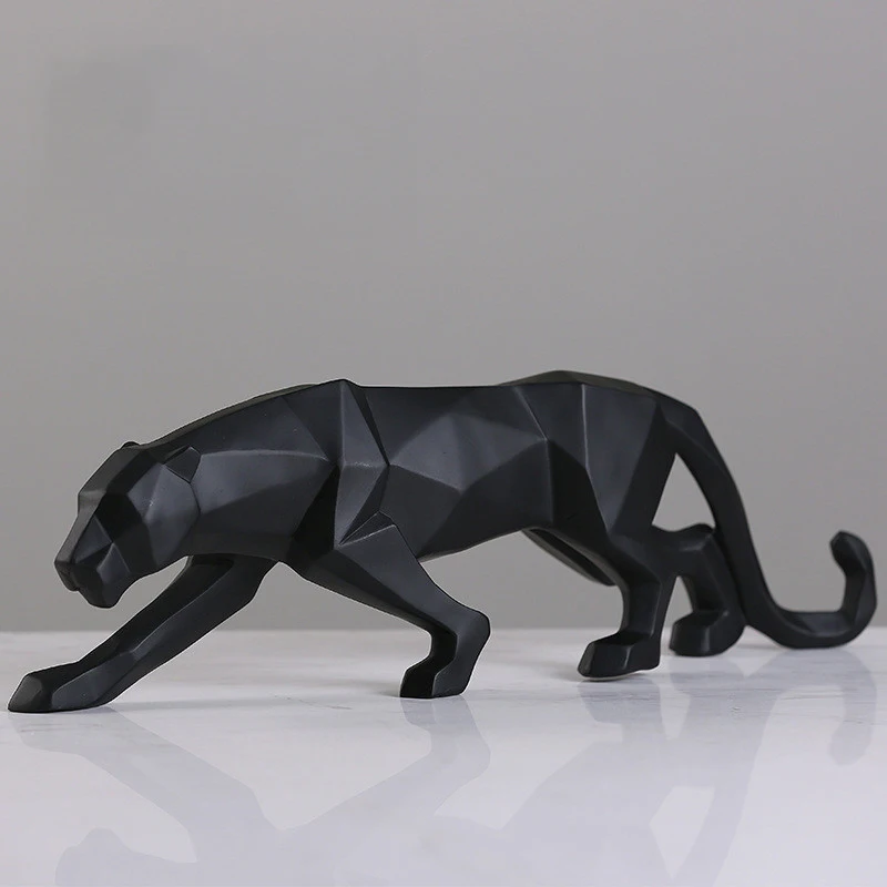Factory Direct Selling Modern Geometric Black&White Panther Statue Abstract Resin Animal Figurine Home Decor Ornaments Sculpture
Factory Direct Selling Modern Geometric Black&White Panther Statue Abstract Resin Animal Figurine Home Decor Ornaments Sculpture
