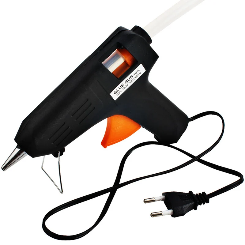 40W 100-220(V) EU Plug Hot Melt Gun with Glue Stick Industrial Guns Thermo Electric Heat Temperature Tool
40W 100-220(V) EU Plug Hot Melt Gun with Glue Stick Industrial Guns Thermo Electric Heat Temperature Tool