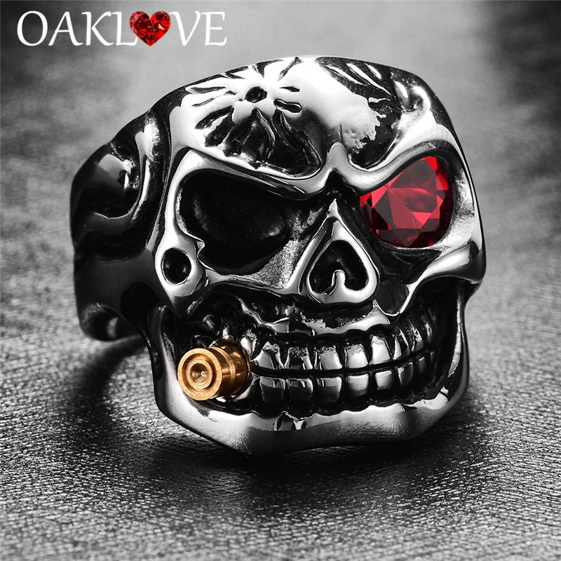 Punk Skull Rings Set (16)